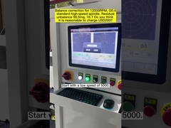 Soft Bearing High-speed Mechanical Spindle, Electrical Spindle Balancing Machine